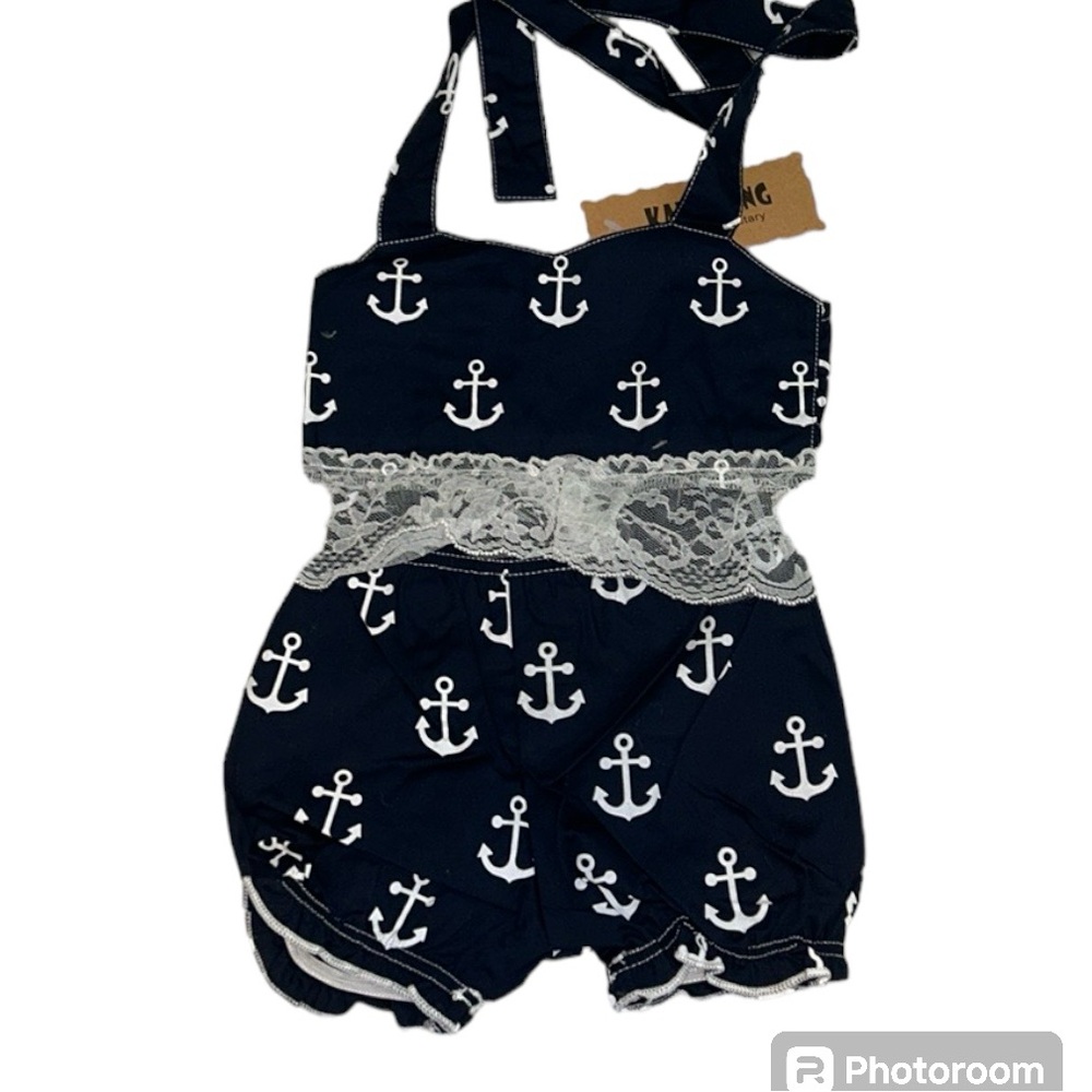 5/$30 🎈Kang kang baby girl anchor set size 80